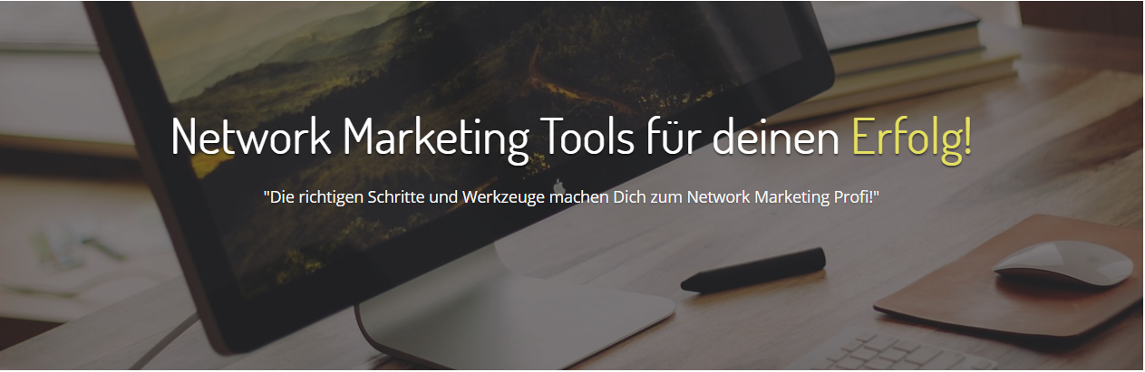 network marketing tools header
